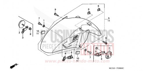 AILE AVANT ST13002 de 2002